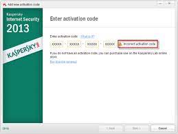 Possible Problems During Kaspersky Internet Security 2013 Activation