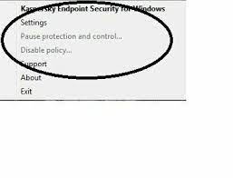 Pause And Protection And Control Greyed Out Doesn T Ask For A Password Kaspersky Community