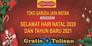 Kota paris kota yang indah. Jual Banner Natal Dan Tahun Baru 2021 Red Version 2x1 Jakarta Selatan Sukakudesign Tokopedia