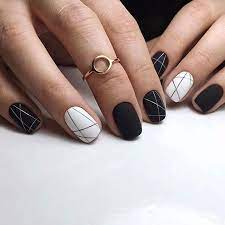 For a refined yet sophisticated appearance go for black idea nail styles. 23 Black Nail Designs