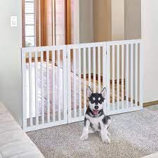 Unser Absperrgitter Im Stilvollen Design Von Pawhut Bereitet Ihnen Eine Einfache Und Effektive Moglichkeit Zum Einsperren Ihres Haustiers Wie Katze Oder Hund In