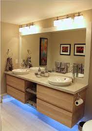 Ikea Vanity With Custom Counter Waschtisch Ikea Ikea Badezimmer Badezimmer