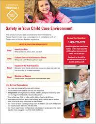 Safety In Environment Essentials Child Care Childcare Child Care Training Safety Checklist