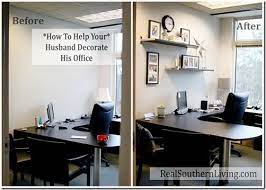 Decorating My Husband S Office Male Office Decor Corporate Office Decor Small Office Decor