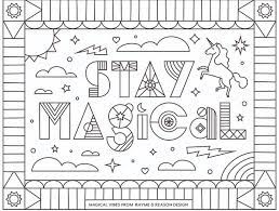 Procreate now features numerical color input so you can get the exact color you want. Stay Home Color A Collection Of Free Coloring Pages To Help You Relax Dribbble Design Blog