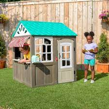 Coastal Cottage Spielhaus Kidkraft Spielhaus Im Freien Landhaus Am Meer Gartenspielzeug Kinder