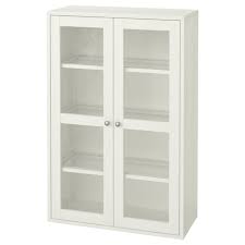 Havsta Vitrine Weiss Ikea Osterreich In 2020 Glass Cabinet Doors Ikea Glass Door