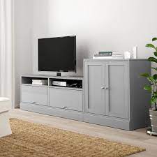 Havsta Tv Mobel Kombination Grau Ikea Deutschland Tv Mobel Ikea Tv Ikea Wohnzimmer