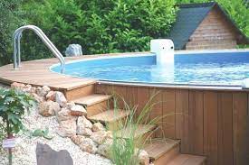 Poolumrandung Holz Selber Bauen Poolumrandung Holz Selber Bauen Gunstige 22 Ebenbild Poolumrandung If You W Build Your Own Pool Wooden Pool Swimming Pools