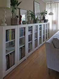 Billy Bookcases With Grytnas Glass Doors Ikea Hackers Home Decor Living Room Storage Home Living Room