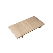 Table rectangle pour 6 personnes tampony : Rallonge Pour La Table Rectangulaire Bjork Par Fdb Mobler