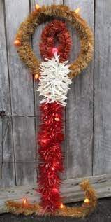 Vintage 7 039 Tinsel Candle Municipal Christmas Pole Mount City Street Decoration Christmas Decorations Vintage Christmas Christmas