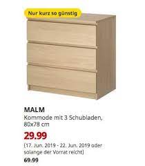 Ikea Bremerhaven Malm Kommode Mit 3 Schubladen Eichenfurnier Weiss Lasiert 80x78 Cm Malm Kommode Ikea Malm Kommode Malm