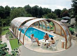 Pool Patio Enclosures What S Protecting Your Backyard Investment Pool Enclosures Swimming Pool Pond Indoor Pool Design