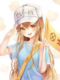 Platelet Hataraku Saibou Cells At Work Animasi Gadis Animasi Karakter Animasi