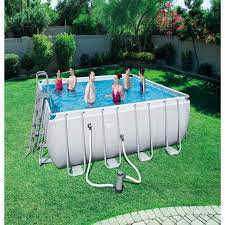 Bestway 56626 Rectangular Pool In Ground Pools Rectangular Swimming Pools