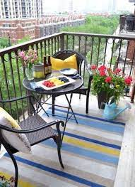 Fabulous Small Apartment Balcony Decor Ideas37 Apartment Balcony Decorating Balcony Decor Outdoor Rug Diy