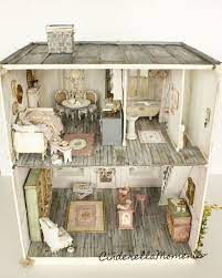 Paris Shop And Apartment Dollhouse L Embellie Cinderella Moments Dollhouse Paris Shop And Apart Diy Dollhouse Furniture Best Doll House Dollhouse Furniture