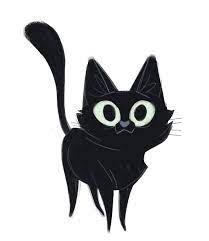 503 Black Cat My Coworker Informed Me That It Is Black Cat Appreciation Day So Here Is A Cute Black Kitty S Black Cat Drawing Cat Drawing Cartoon Cat Drawing