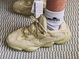 But there is a chance you can get loose sn. Lpu Yeezy 500 Half Size Up Fits Perfect Sneakers