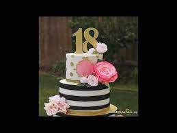 Coming up with ideas for an 18th birthday party can be difficult. 18th Birthday Cake Ideas Wish Birthday With Videos Youtube