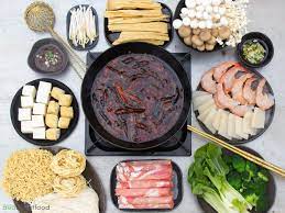 Chinesisches Fondue Szechuan Hotpot Rezept Rezept Chinesisches Fondue Rezepte Lebensmittel Essen