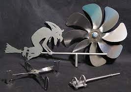 Windrad Mit Windrichtungsanzeige Aus Edelstahl Windmuhle Windrad Windmuhle Schweissen Kunstprojekte