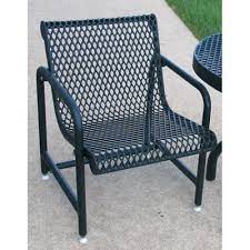 Outdoor Patio Chair Expanded Metal Mesh