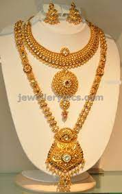 Khazana Gold Haram Long Necklace Designs Latest Jewellery Designs Gold Necklace Designs Gold Jewelry Fashion Bridal Gold Jewellery