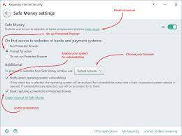How To Set Up Safe Money In Kaspersky Internet Security Kaspersky Official Blog