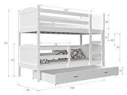 Questo letto a castello è in legno massiccio, un materiale durevole e riciclabile. Letto A Castello 2 Posti Con Box Bordeaux Sender Casa