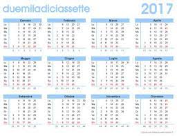 2018, 2019, calendario con giorni festivi. Calendario 2017 Da Scaricare Gratis E Stampare