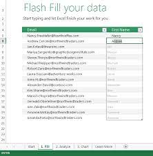 How To Use Flash Fill In Excel 2013 Advanced Excel Tips Tricks Skills To Learn Excel Tutorials Excel