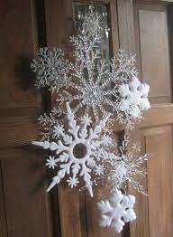 How To Use Snowflakes In Winter Decor 36 Ideas Christmas Wreaths Christmas Tree Themes Christmas Wreaths Diy
