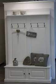 Garderobe Mit Bank Dielenmobel Wandpaneel Mit Bank Weiss Landhaus Stil Garderobe Mit Bank Dielenmobel Sitzbank Weiss
