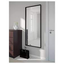 Nissedal Spiegel Zwart 65x150 Cm Ikea Ikea Nissedal Ikea Mirror Wall Mirrors Ikea