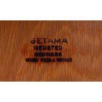 Pair Of Hans Wegner Ge 530 W Ottoman