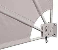 Amazon De Tidyard Balkonfacher Klappbar Wandklappschirm Seitenmarkise Faltbar Balkonsichtschutz Sichtschutz Facher Stahlrohre 16 Markise Stahlrohr Sichtschutz