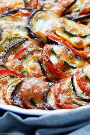 Ratatouille Aus Dem Ofen Mit Mozzarella Emmikochteinfach Rezept Ratatouille Rezept Rezepte Mozzarella
