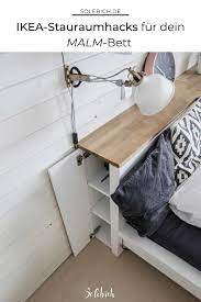 6 Ikea Stauraum Hacks Fur Mehr Stauraum Im Schlafzimmer Fur Das Malm Bett Bett Das Fur Ikeastauraumhacks Malm In 2020 Ikea Hack Bedroom Ikea Storage Bed Ikea