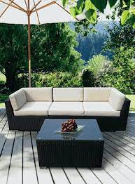 Beautiful Outdoor Patio Wicker Furniture Deep Seating 4pc Couch Set New Wicker Patio Furniture Modern Patio Furniture Patio Seating