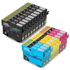 Oggetto nuovo, non usato, non aperto, non danneggiato. Cartouche Encre Compatible Epson 16xl Noir Cyan Magenta Jaune Pour Epson Wf 2510 Epson Wf 2630 Prix Pas Cher Cdiscount