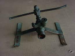 Vintage Dayton Irrigation Co Brass 3 Way Lawn Garden Sprinkler Garten Sprenger