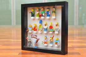 Lego Simpsons Minifigures Collection Diy Display Ikea Ribba Kinderkamer