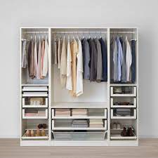 Ikea Pax Kleiderschrank Kasten Weiss In 2020 Pax Kleiderschrank Pax Garderobe Ikea Pax Kleiderschrank