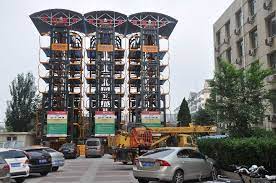 5 9 Layers Smart Plc Control Automatic Rotary Car Parking System Tower Parking System Carousel Pakring System Parking Solutions Car Parking Park Equipment