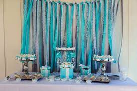 This Tiffany Co Themed Bridal Shower Is A Must See Bridal Shower Theme Bridal Shower Beach Theme Bridal Shower