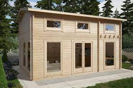 Blockhaus Mit Schlafboden Schweden B 30m2 6 X 4 M 70mm Hansagarten24 Schlafboden Blockhaus Haus