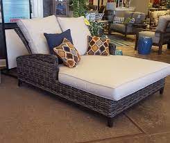 Patio Renaissance Catalina Wicker Double Lounge Chair Patio Furniture Furniture Patio