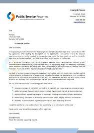 Public Service Resumes Cover Letter Example 1 Writing A Cover Letter Cover Letter Example Lettering